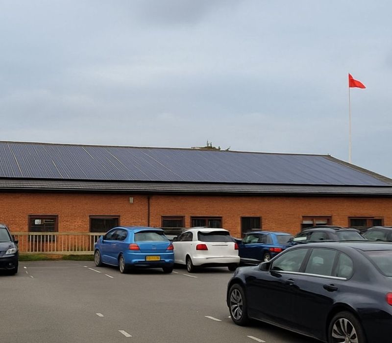 Solar Panel Instillation Civil Service Club Maidstone